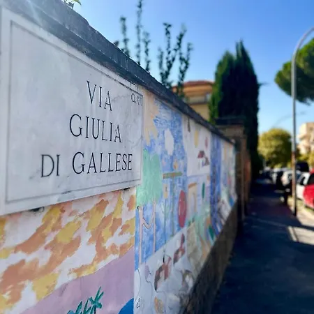 Trastevere Gianicolense Casa Con Giardino Apartament