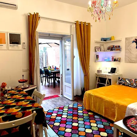 דירה Trastevere Gianicolense Casa Con Giardino רומא