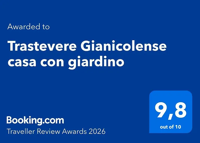 Trastevere Gianicolense Casa Con Giardino Apartment *